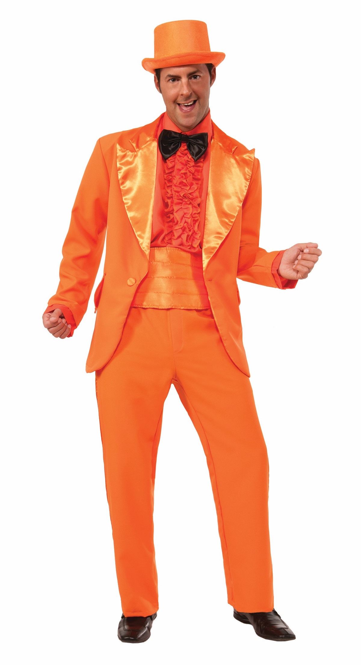 Adult Orange Prom Tuxedo Men Costume | $46.99 | The Costume Land