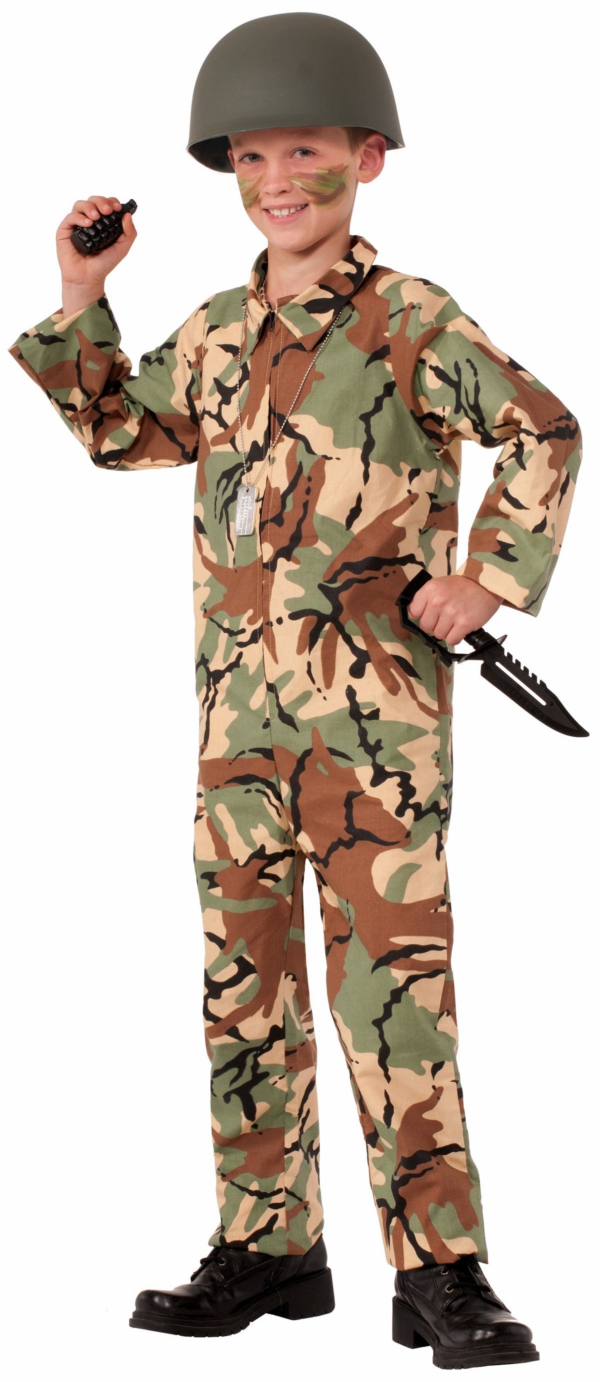 Army Halloween Costume Boy