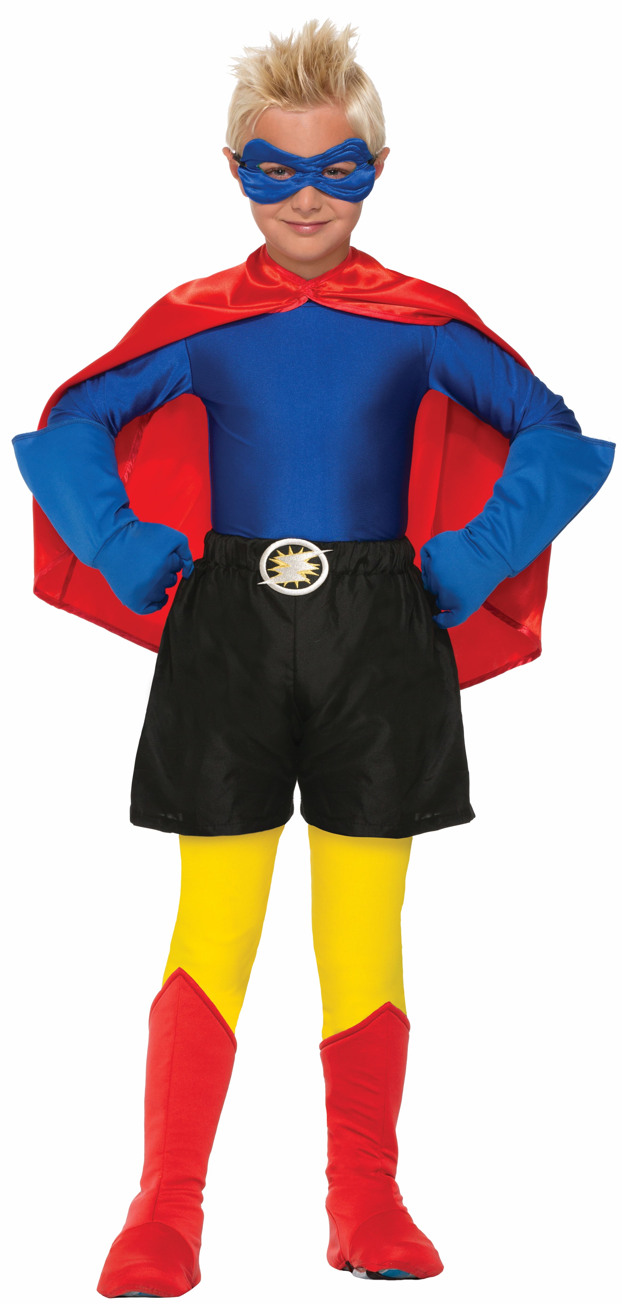 Dæmon Fortløbende negativ Kids Hero Shorts Black | $9.99 | The Costume Land