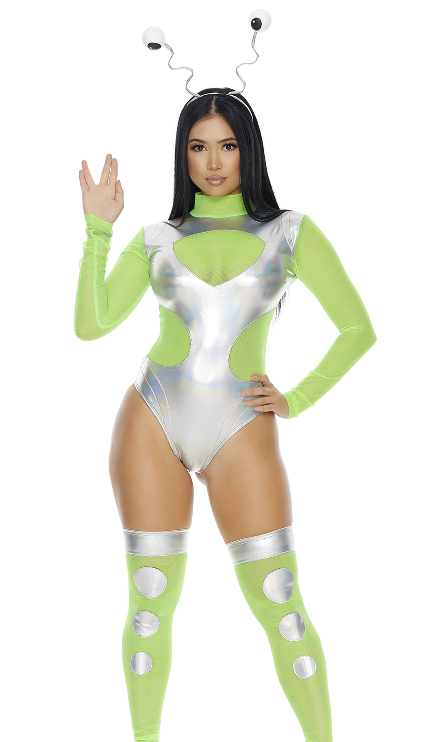 Adult Space Alien Woman Costume 63.99 The Costume Land