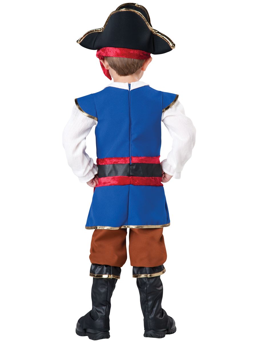 Kids Pirate Boy Toddler Deluxe Costume 5099 The Costume Land