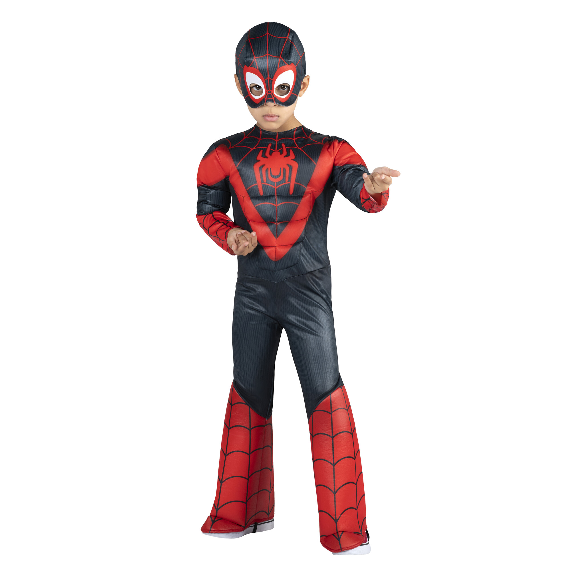 Kids Miles Morales Black And Red Toddler Boys Costume | $31.99 | The ...