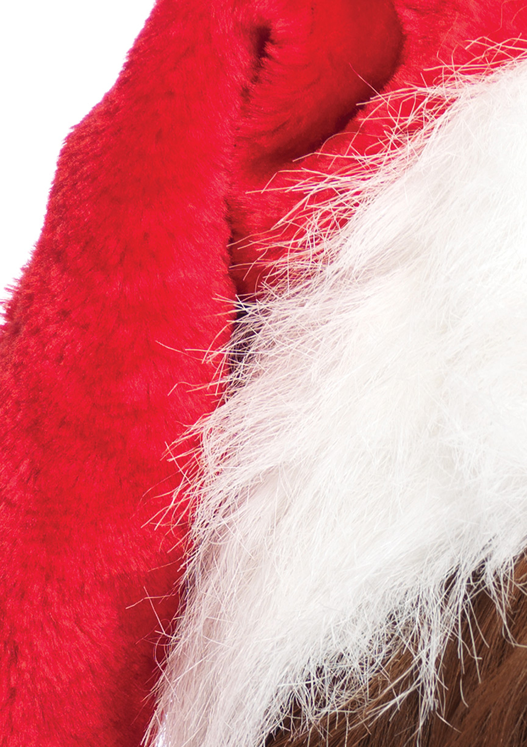 plush santa hat