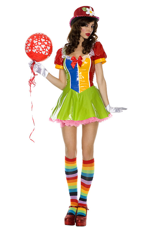 Adult Clown Women Costume | $33.99 | The Costume Land