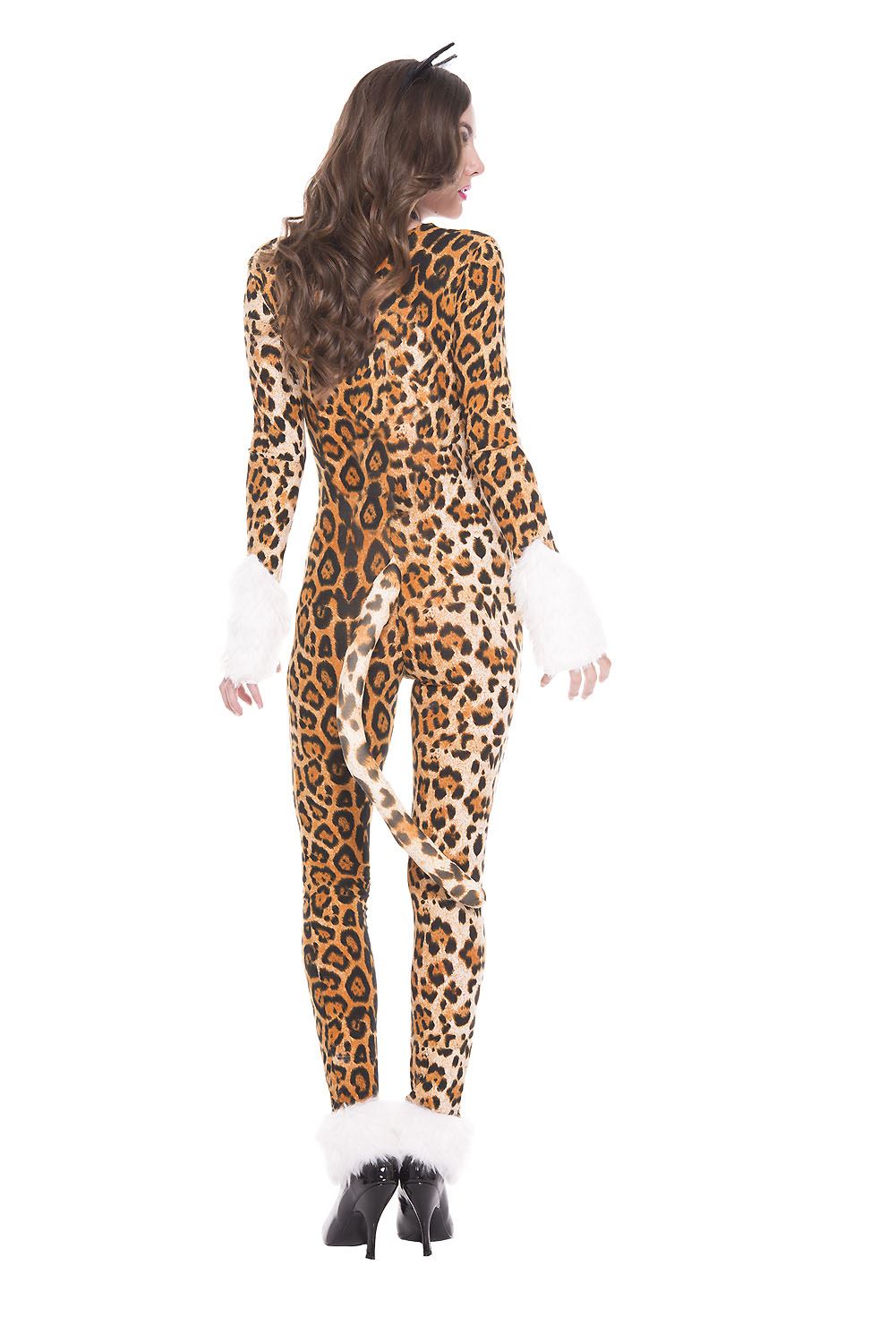 Adult Furry Feline Woman Costume | $60.99 | The Costume Land