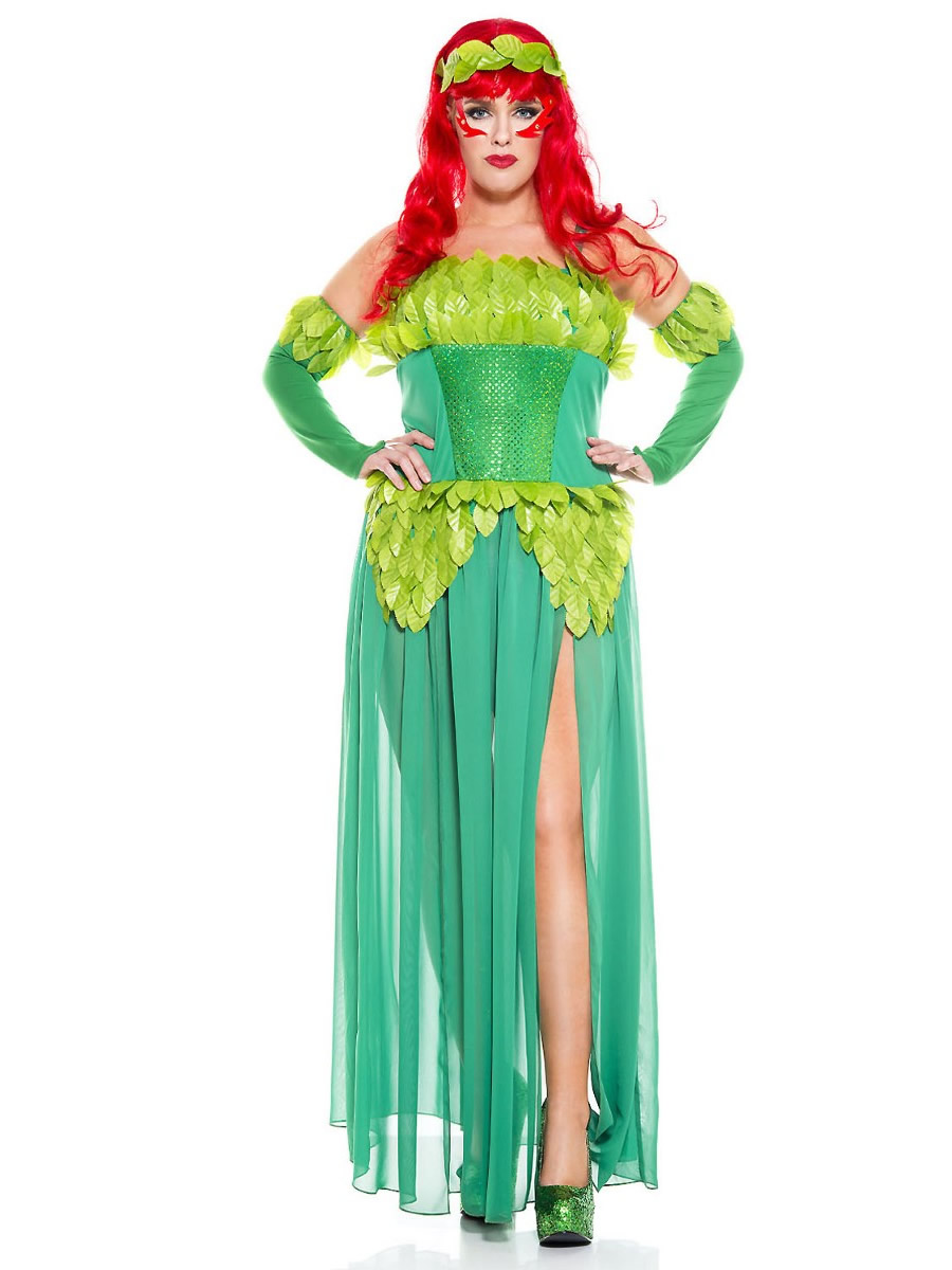 Adult Plus Size Poisonous Villain Woman Costume 46.99 The Costume Land