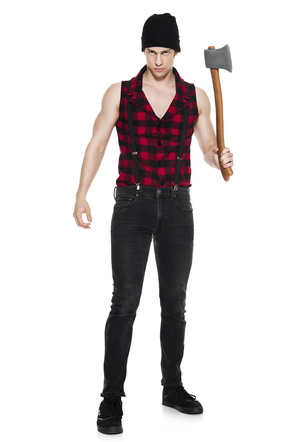 Adult Handsome Lumberjack Men Costume | $33.99 | The Costume Land