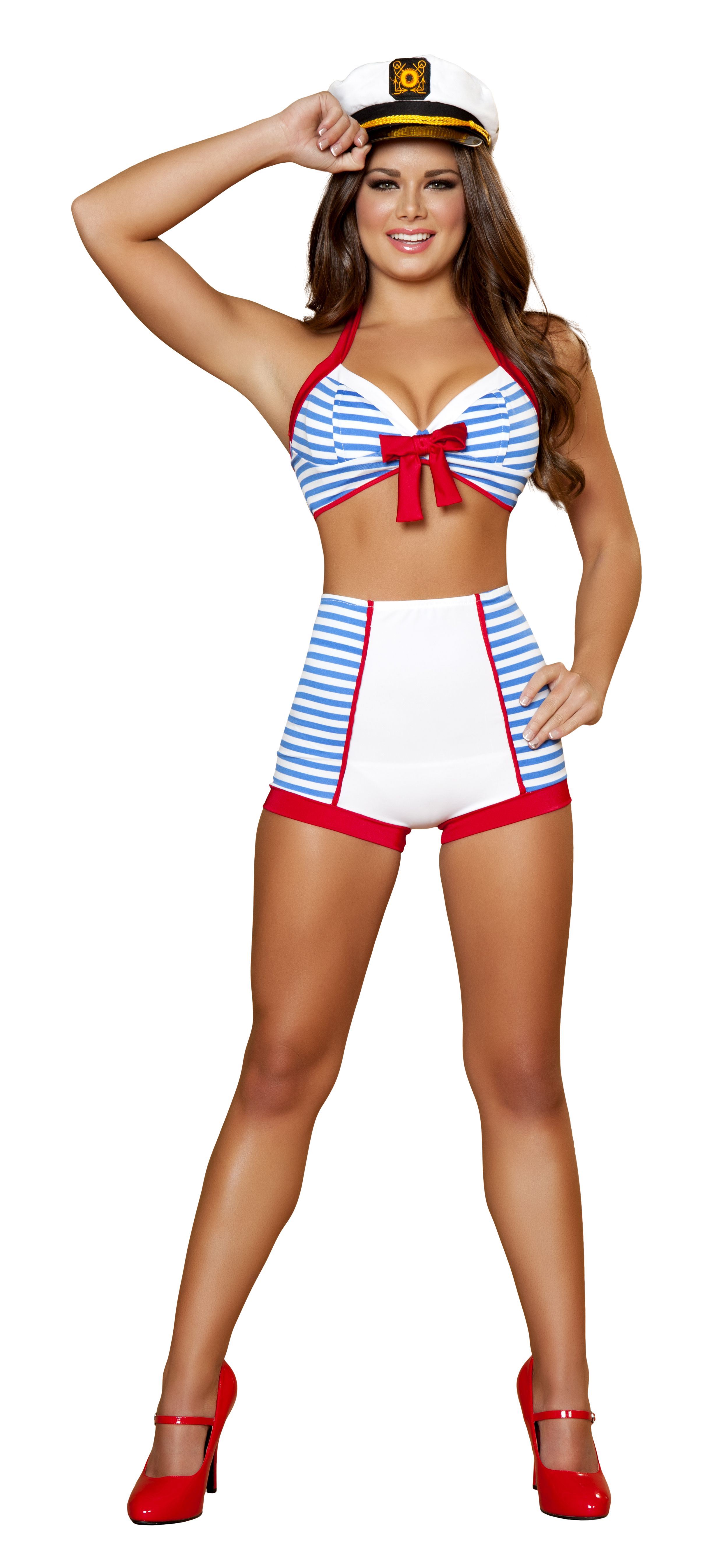 Adult Playful Pinup Sailor Women Costume 51 99 The