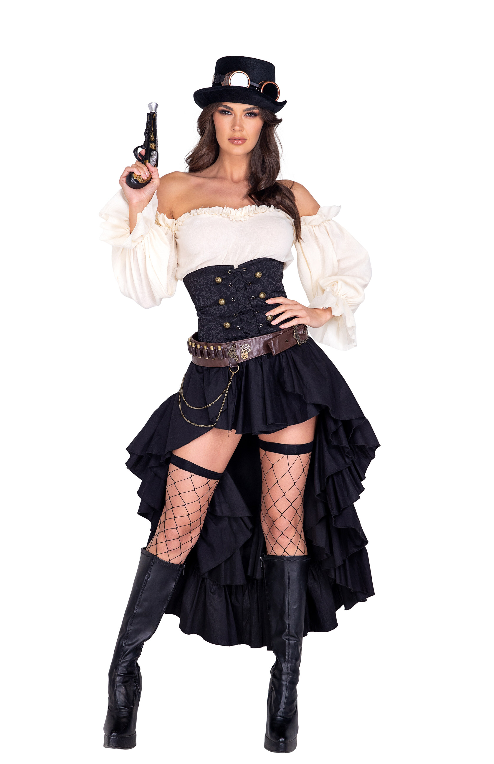 Adult Steampunk Seductress Women Costume