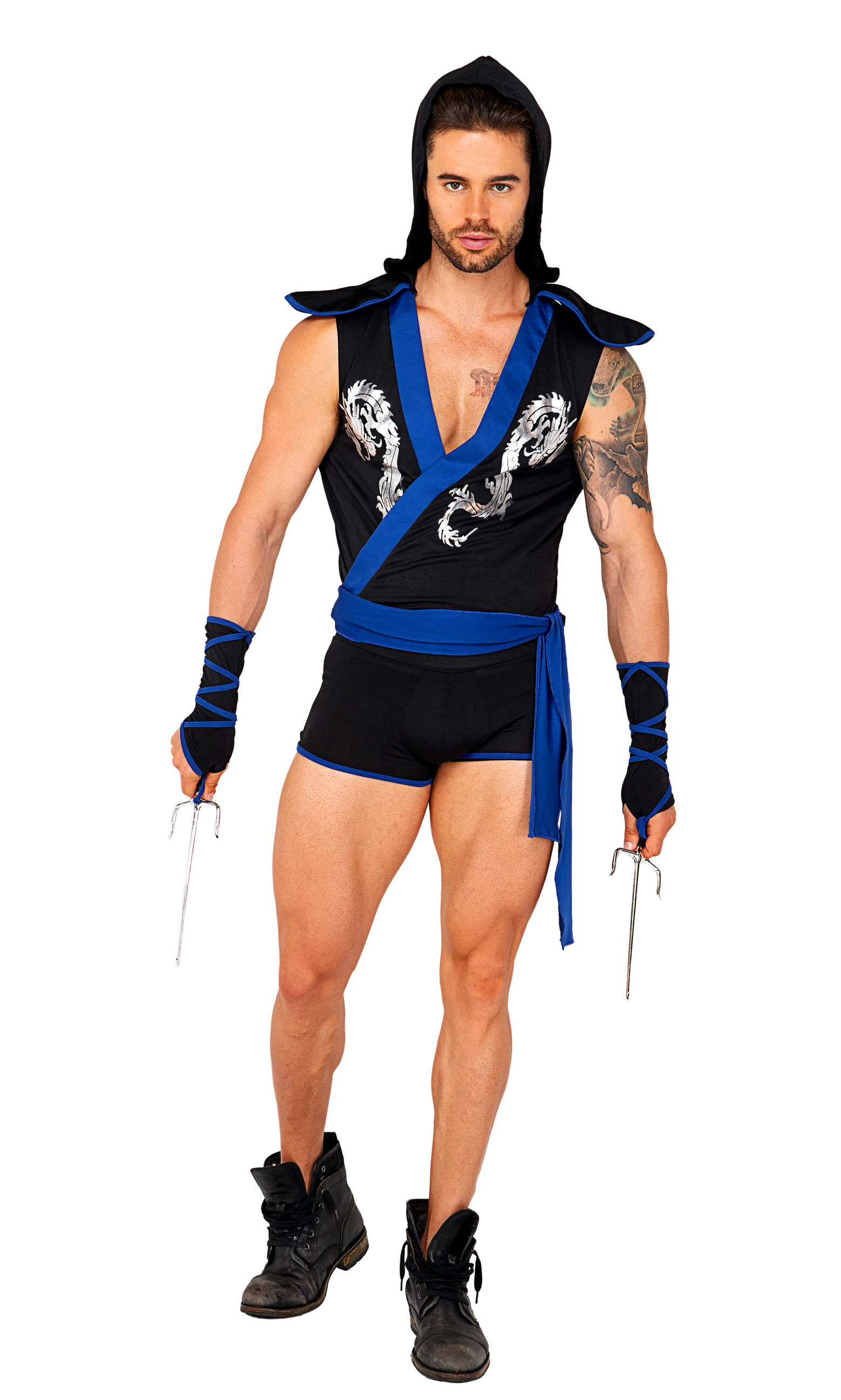 Adult Ninja Warrior Men Costume 51.99 The Costume Land