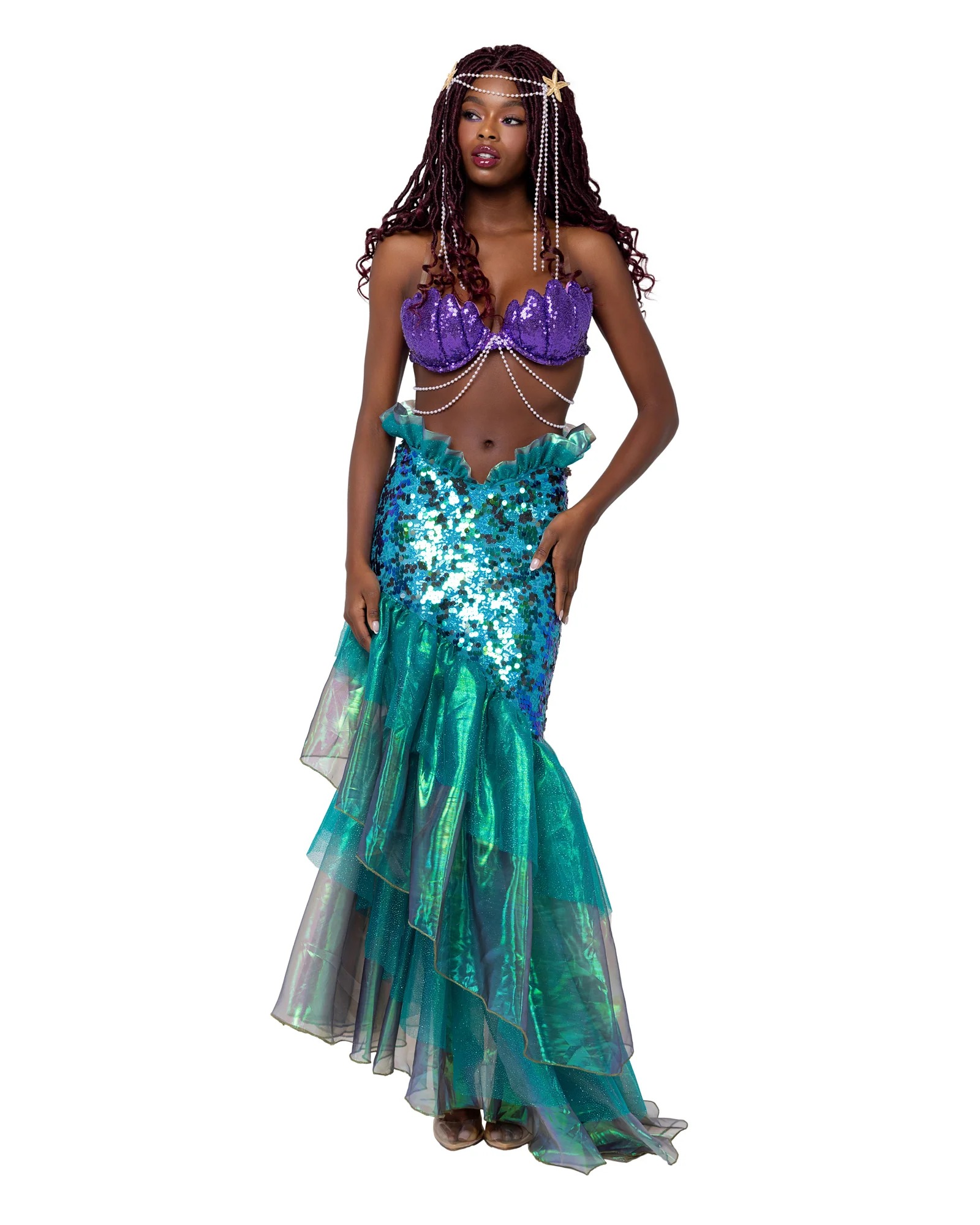 Adult Mesmerizing Sequin Mermaid Women Costume 11999 The Costume Land