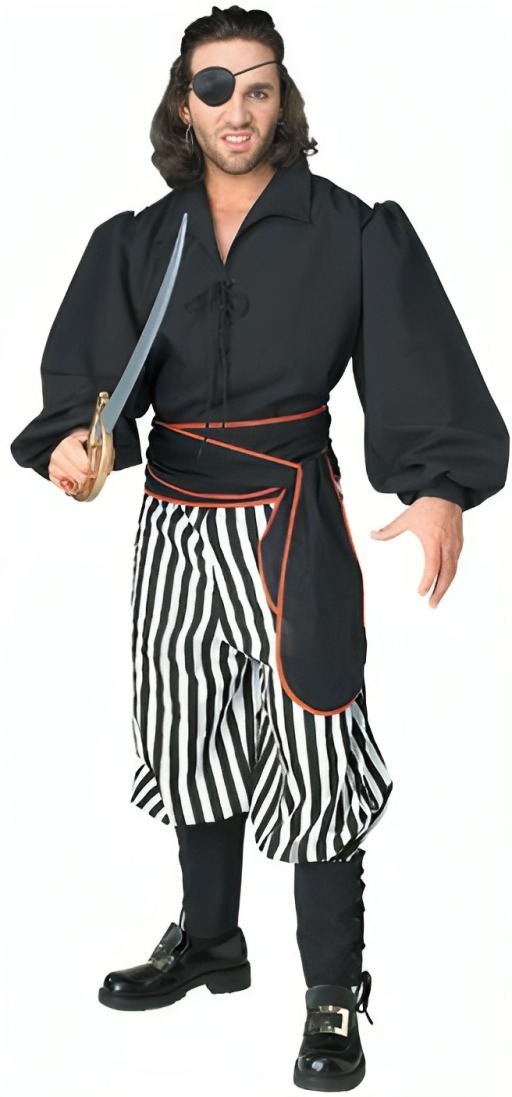 Adult Buccaneer Men Deluxe Pirate Costume | $32.99 | The Costume Land