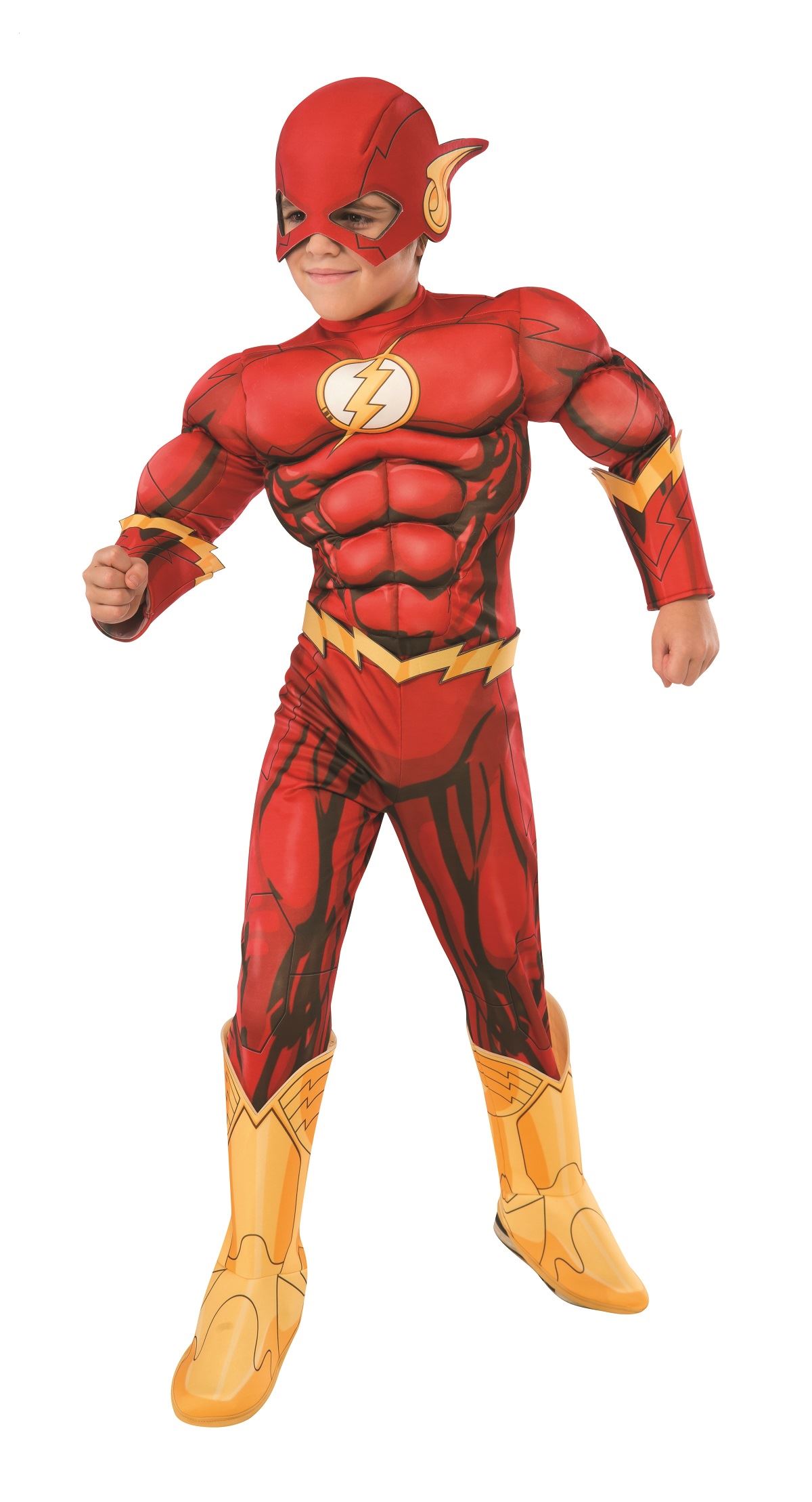 F4 DC Super heroes FLASH Muscle torso Half MASK figure US Seller 