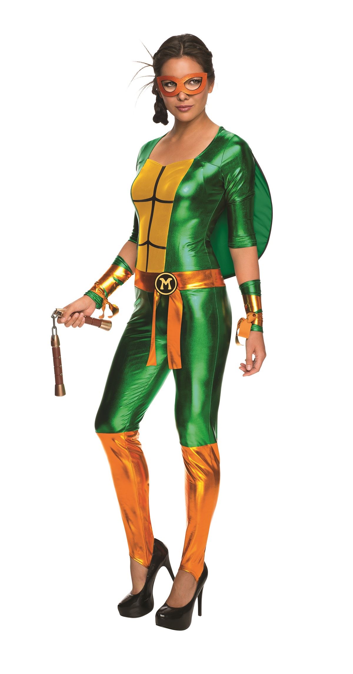 Ninja turtle costume  Turtle costumes, Women ninja turtle costume, Ninja  turtle costume