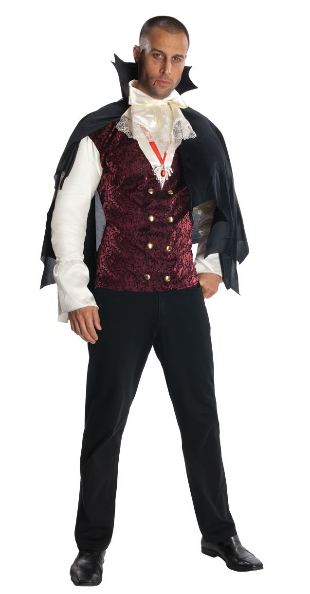 Adult Men Vampire Classic Costume | $39.99 | The Costume Land