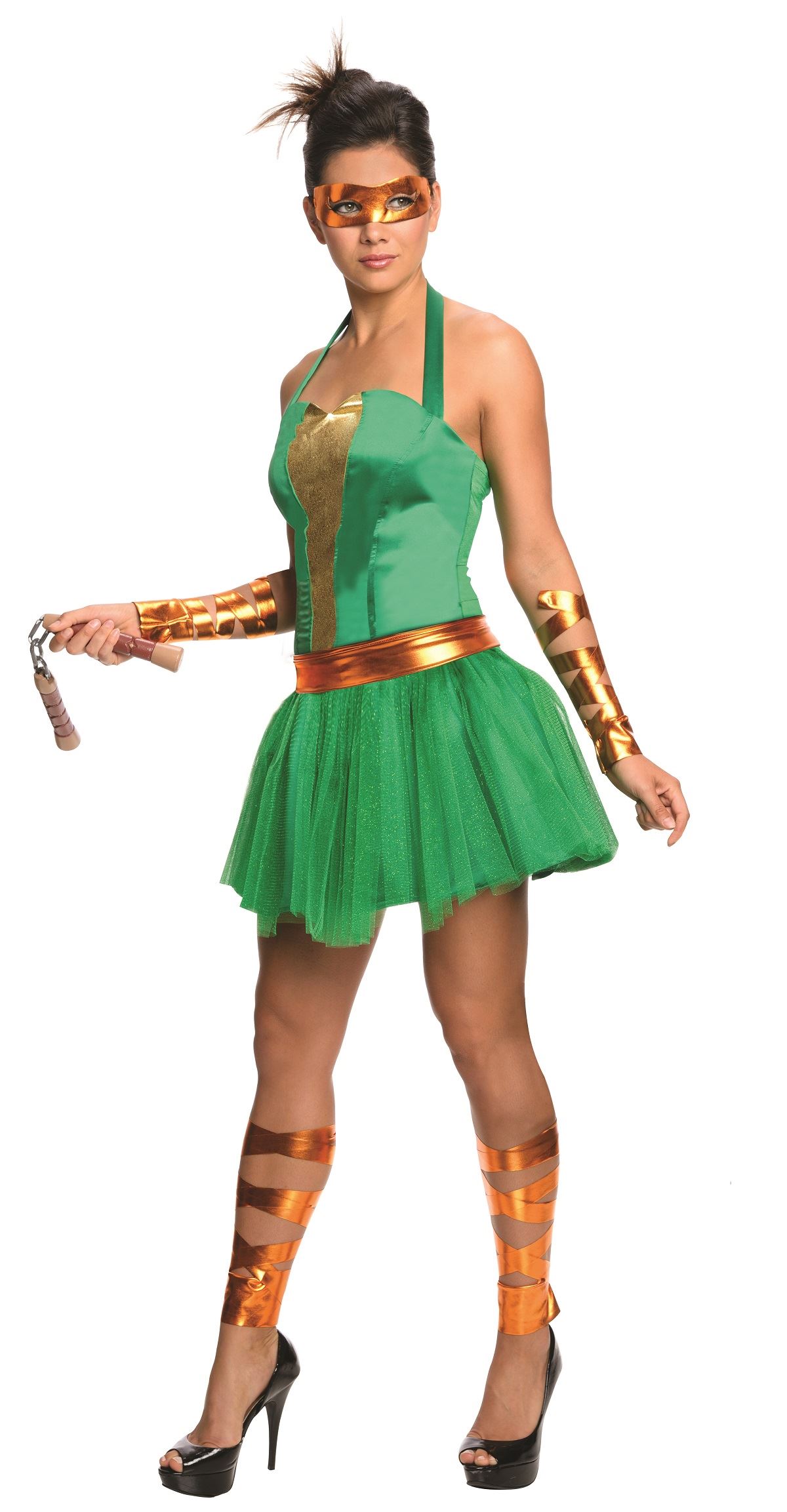 Adult Michelangelo Ninja Turtle Women Costume
