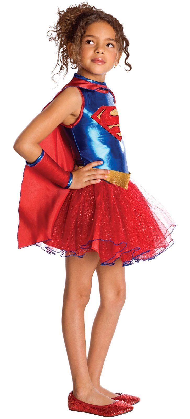 Kids Supergirl Deluxe Girl Costume | $31.99 | The Costume Land