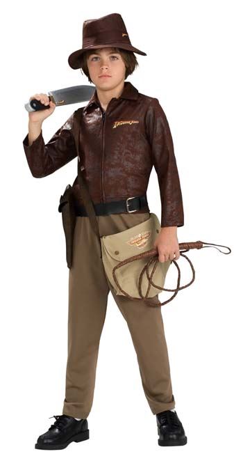 Deluxe Child Indiana Jones Fancy Dress Costume Small