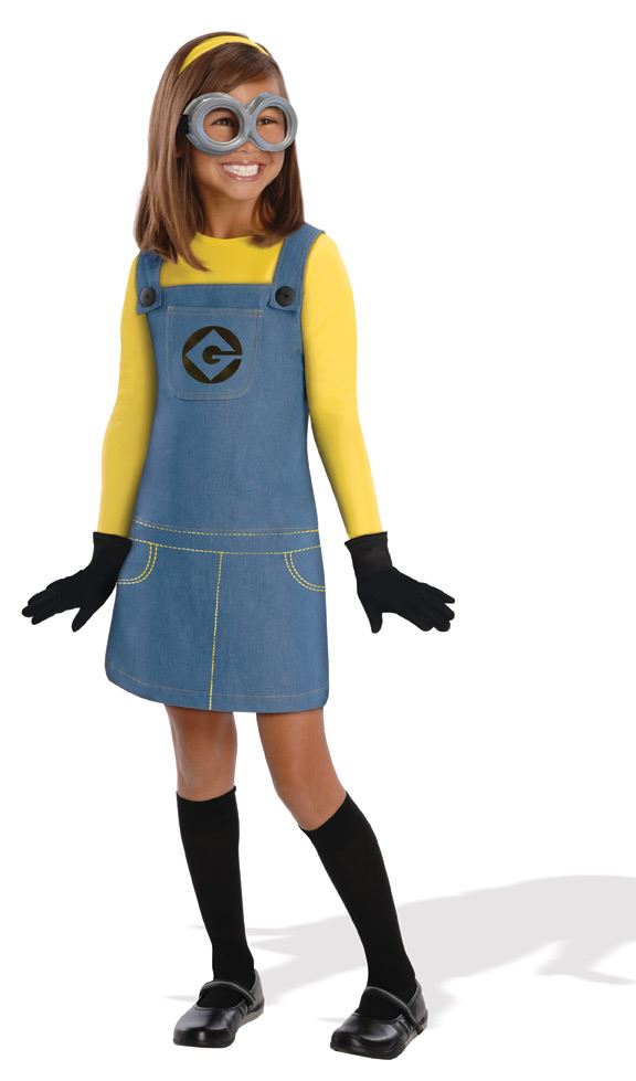 Kids Despicable Me 2 Female Minion Girls Costume 37.99 The Costume
