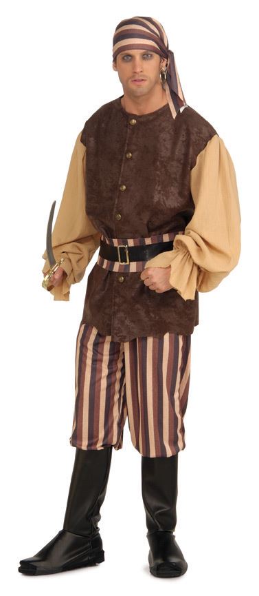 Adult Mens Caribbean Pirate Costume | $35.99 | The Costume Land