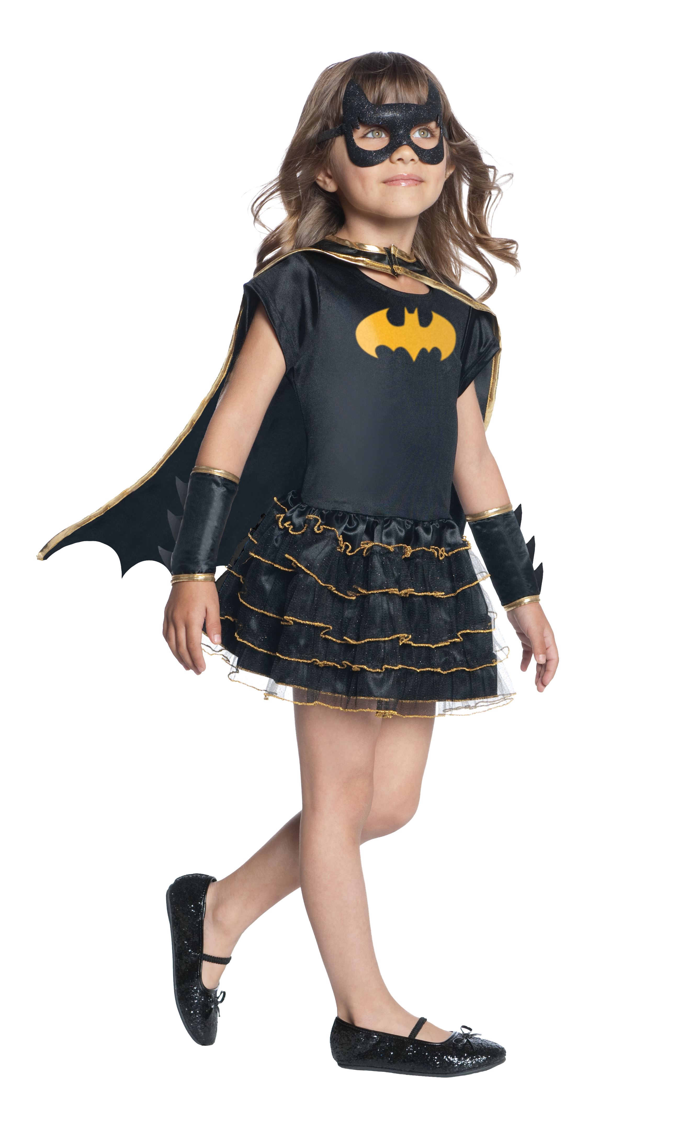 Super Hero Batgirl Halloween Costume Toddler Size 2T-4T